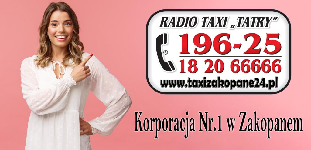 logo radio taxi tatry taxi zakopane tanio bus 